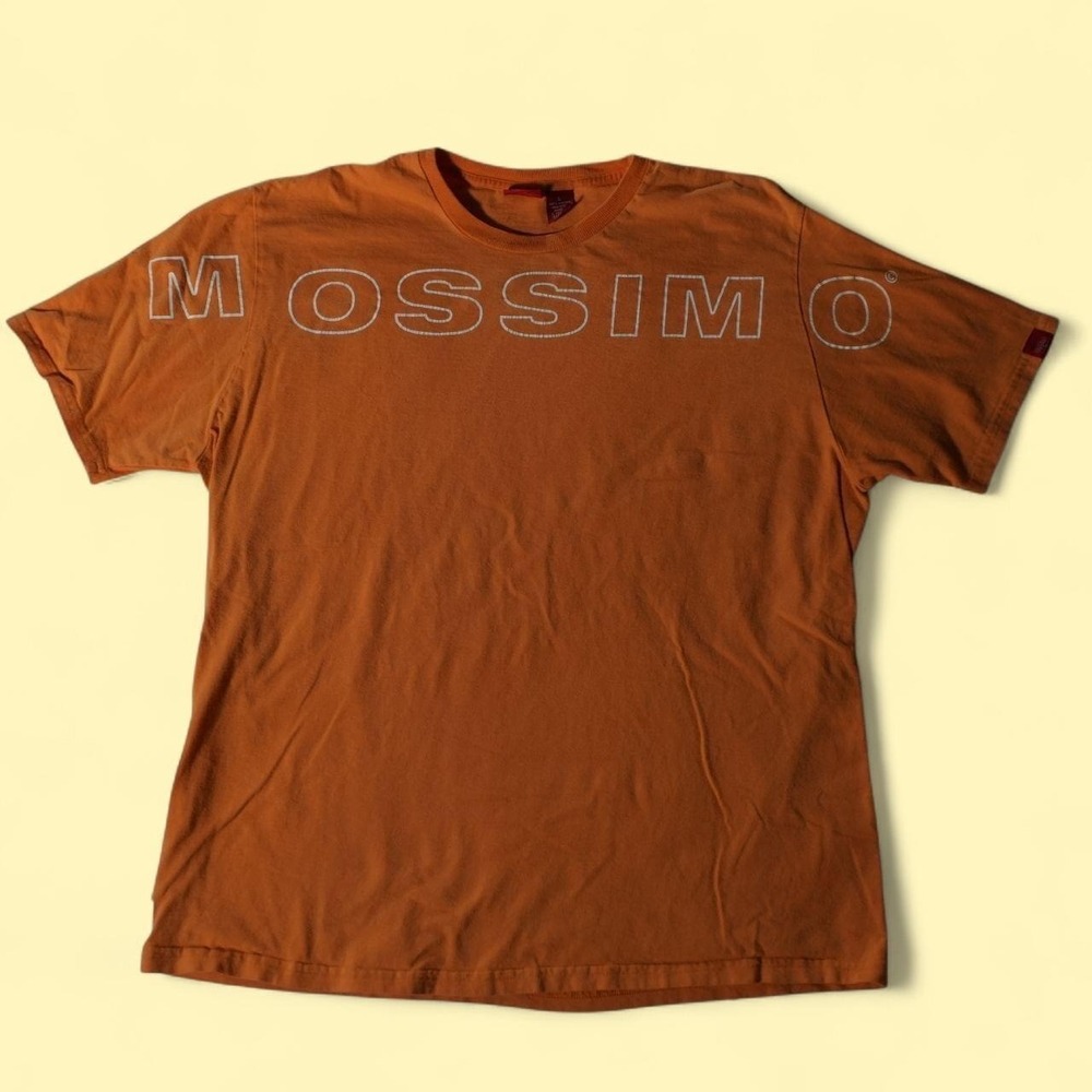 Y2K Mossimo T-Shirt Size L Orange GUC